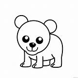 Bear Coloring Printable Pages Coloring4free Related Posts sketch template