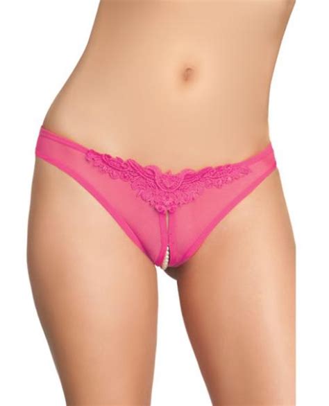 crotchless thong with pearls hot pink o s on literotica