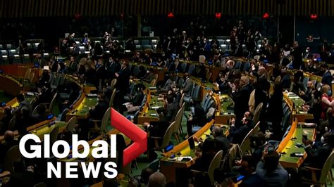 Un General Assembly Overwhelmingly Backs Vote To Isolate Russia Over