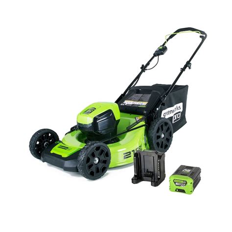 greenworks pro  volt brushless lithium ion push   cordless