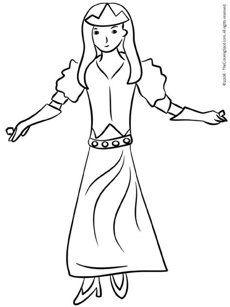 princess coloring page  audio stories  kids  coloring pages