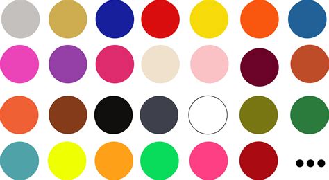 palette couleurs mt deco