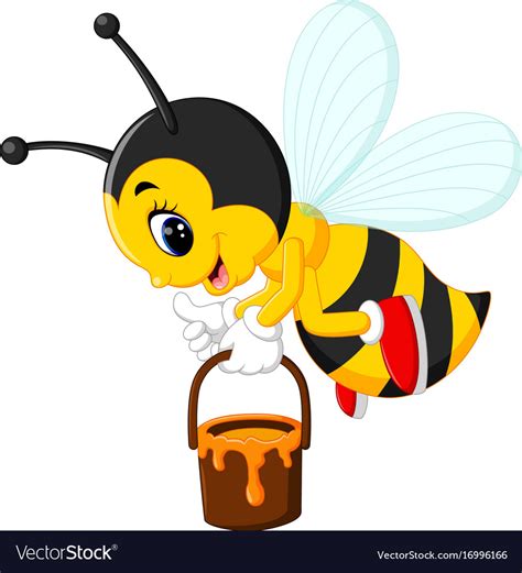 Cute Cartoon Bee