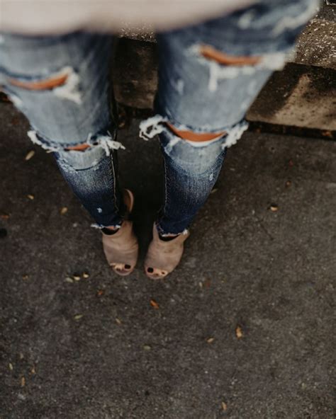 outfit ripped jeans denim slim skinny pants vintage