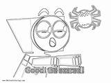 Unikitty Frown Master Coloring Pages Printable Kids Adults Friends sketch template