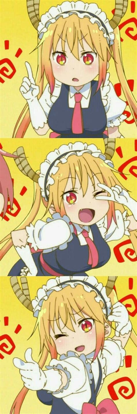 anime ai anime kawaii chica anime manga dragon girl  kobayashis dragon maid danshi
