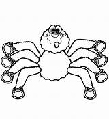 Spider Coloring Spiders Cartoon Pages Cute Spiderman Drawing Printable Sheets Halloween Categories Kids Animals Clipartmag Getdrawings Popular Paper sketch template