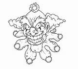 Scary Fish Drawing Clown Coloring Getdrawings sketch template
