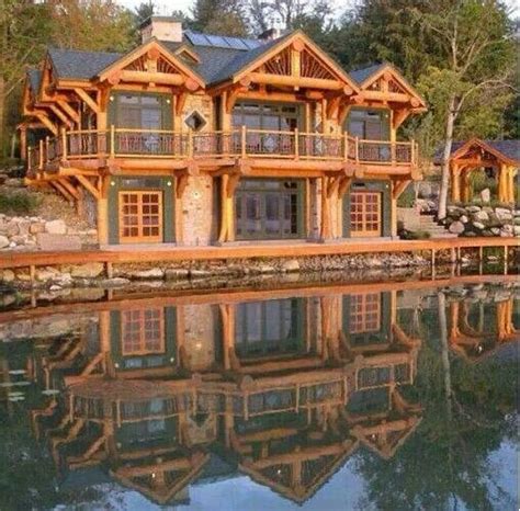 log mansion gorgeous houses log homes lake house