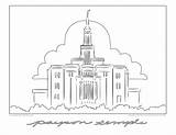 Coloring Temple Payson Pages Clip Lds Downloadable Temples Church Utah Kids Julie Illustrator Olson Author Books Printable Popular sketch template