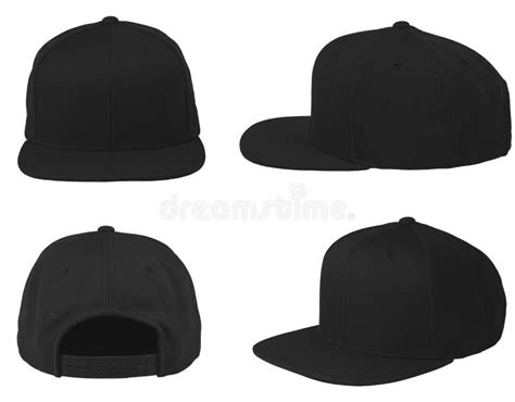 blank black baseball caphat  view stock photo image  baseball
