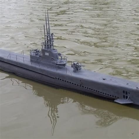 1 72 Scale Us Gato Class Rc Submarine Ready To Run The