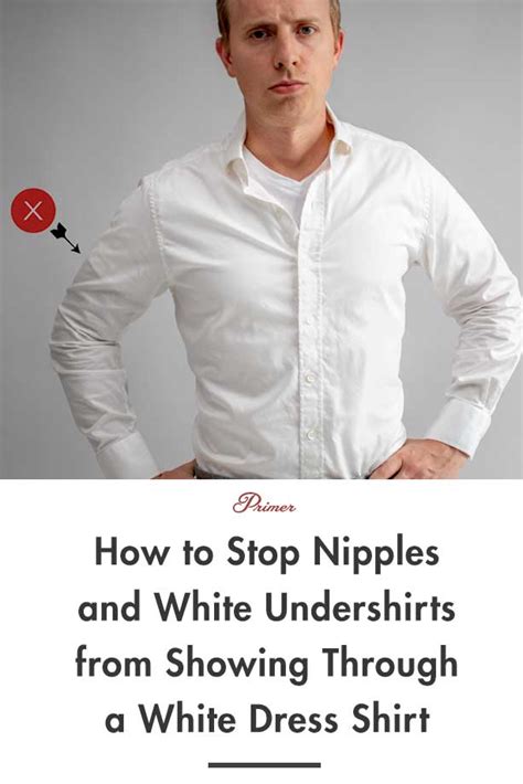 How To Stop Nipples And Undershirts From Showing Through A White Dress