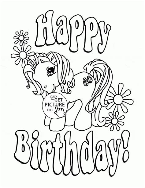 printable unicorn coloring pages ideas  kids happy birthday