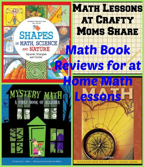 crafty moms share math lesson math books perfect  homeschoolers