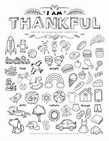 Thankful Worksheet Tulamama Thanksgiving Doodle sketch template
