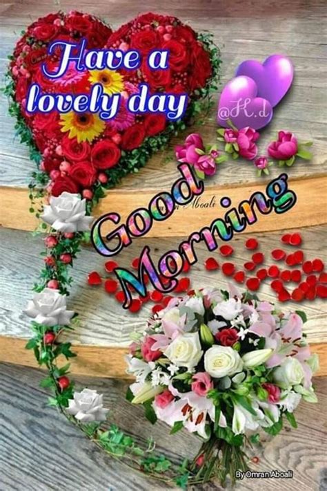 lovely day good morning quote  flowers pictures