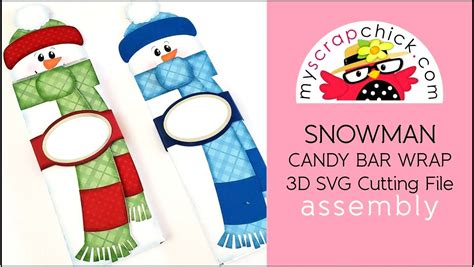 snowman candy bar wrapper template  printable templates resume