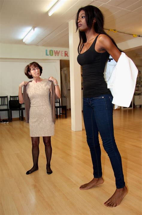 tall model  short woman  lowerrider  deviantart