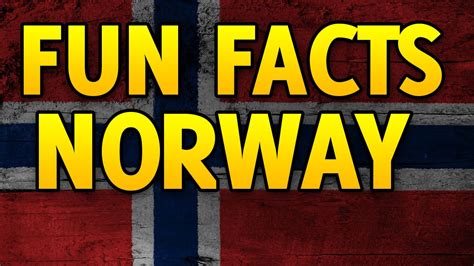Interesting Fun Facts About Norway Your Monday Cure