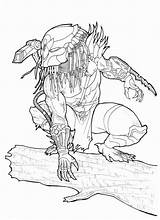 Predator Coloring Pages Xenomorph Alien Vs Drawing Owl Deviantart Tattoo Template Helmet Getdrawings Adult Aliens Choose Board Drawings sketch template