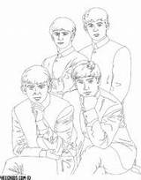 Beatles Eleanor Rigby sketch template