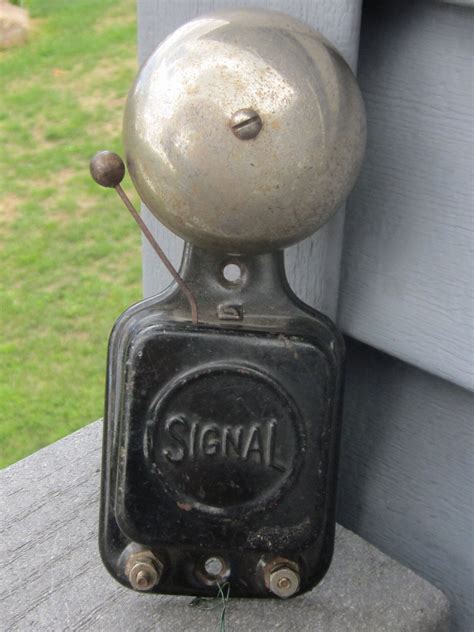 signal electric door bell  era doorbell bottle opener wall vintage door