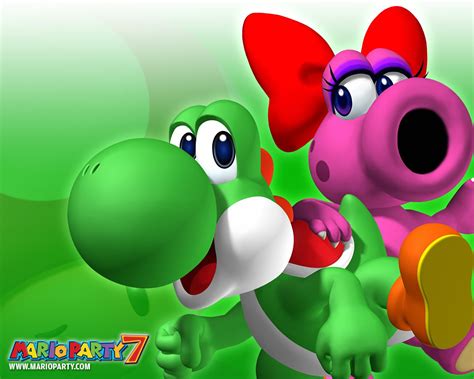 Yoshi And Birdo Mario Party 7 Super Mario Bros Pinterest Super