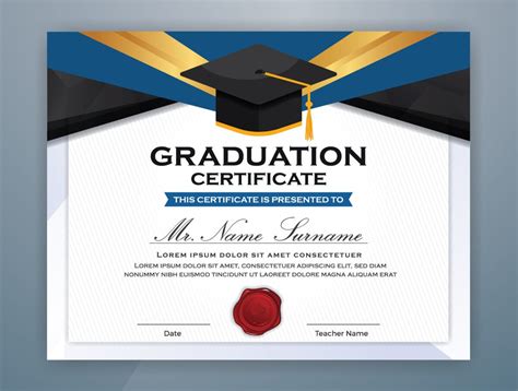 graduation certificate  vector art   downloads