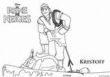 Reine Neiges Kristoff Coloriage Coloriages sketch template