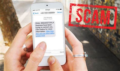 Dvla Scam Warning Beware Of These Bogus Text Messages