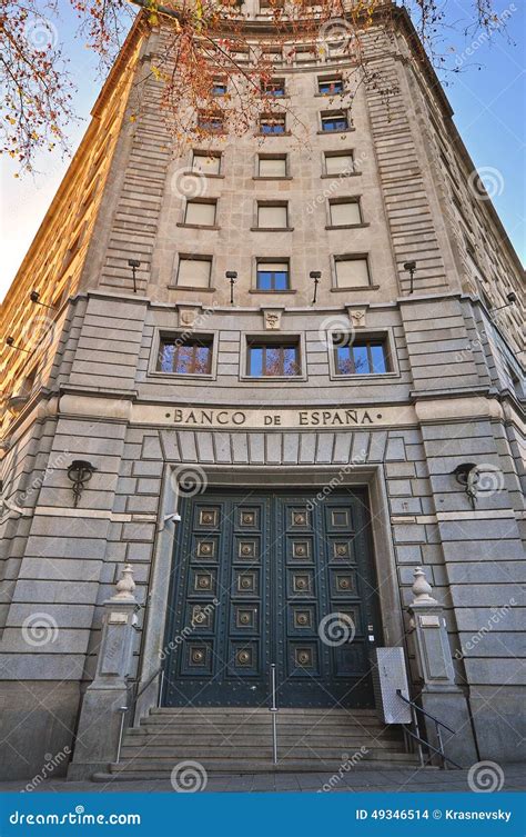 bank  spain office building editorial stock image image  spanish europe