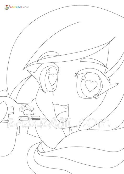 aphmau  friends coloring pages