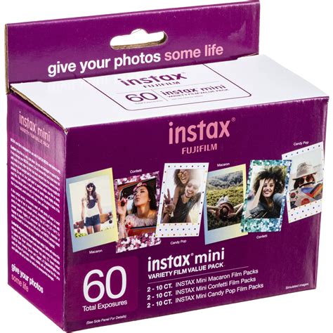 fujifilm instax mini instant film variety  pack