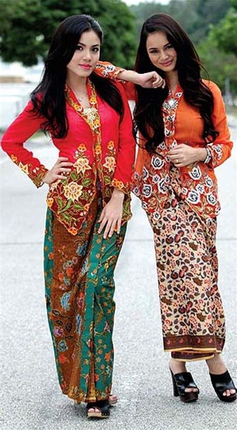 baju kebaya nyonya fashion batik dress traditional outfits