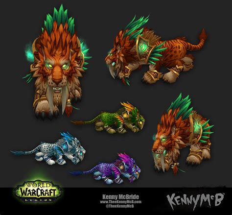 artstation legion feral druid artifact kenny mcbride wow  warcraft warcraft art druid