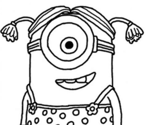 dave  minion coloring page  coloring pages