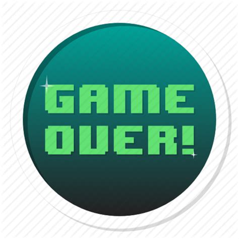 Game Over Icon At Collection Of Game