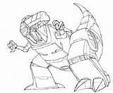 Grimlock Extinction Coloringhome Autobot sketch template