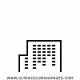 Colorir Apartamento Prédio sketch template