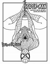 Spider Man Draw Too Coloring sketch template
