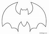 Pipistrello Sagoma Batman Tuttodisegni Quadri Bacheca Scegli sketch template
