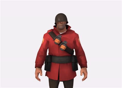 soldier red