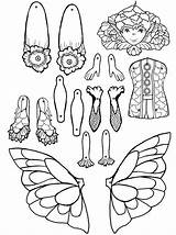 Coloring Puppet Ferne Part Puppets sketch template