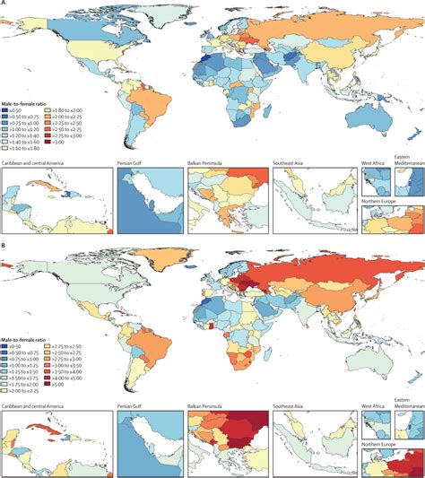 Global Regional And National Sex Differences In The Global Burden Of