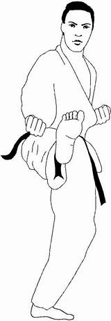 Karate Judo Ausmalbilder Disegni Colorare Bambini Sportivo Mewarnai Sporten Malvorlage Faciles Kolorowanki Animasi Websincloud Coloriages Printen Hugolescargot Gify Malvorlagen Colorier sketch template