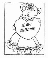 Coloring Valentines Valentinovo Malvorlagen Valentinstag Colorin Bojanje Coloringhome sketch template