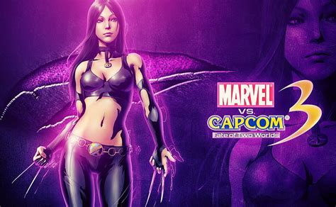 Hd Wallpaper Video Game Marvel Vs Capcom 3 Fate Of Two Worlds X 23