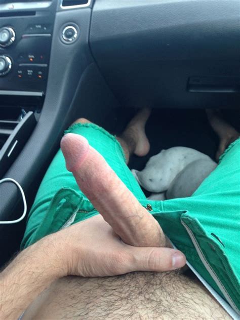 this lad enjoys his dick in his car nude amateur men