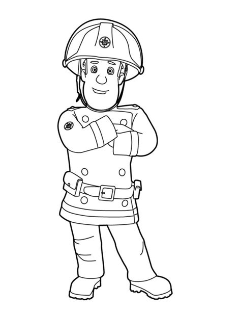 fireman sam coloring pages  coloring pages  kids